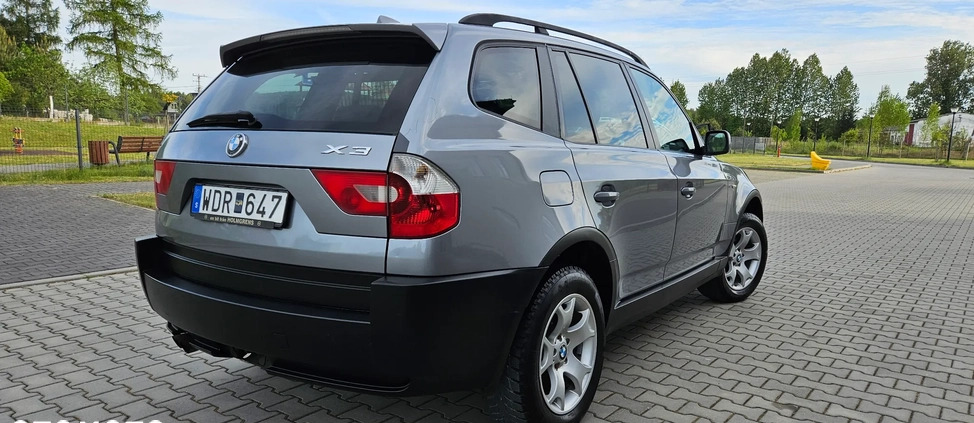 BMW X3 cena 21900 przebieg: 295800, rok produkcji 2004 z Wyrzysk małe 154